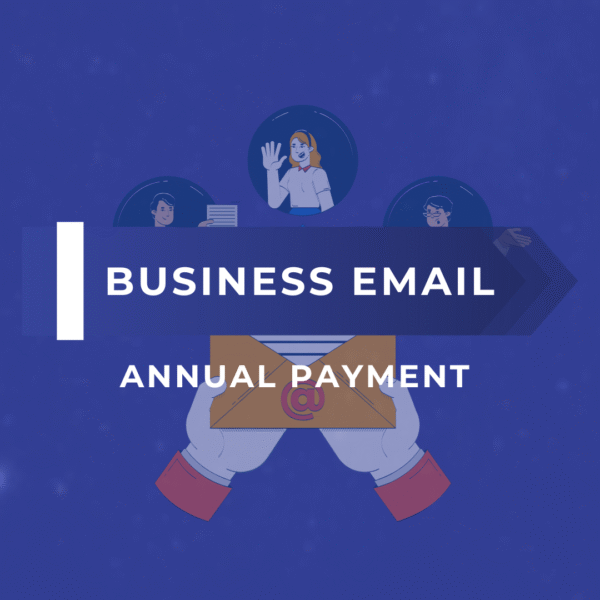 BUSINESS E-MAIL (1 YEAR PAYMENT)