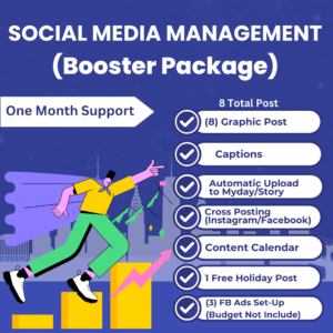 SOCIAL MEDIA MANAGEMENT (BOOSTER PACKAGE)