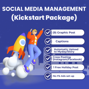 SOCIAL MEDIA MANAGEMENT (KICKSTART PACKAGE)
