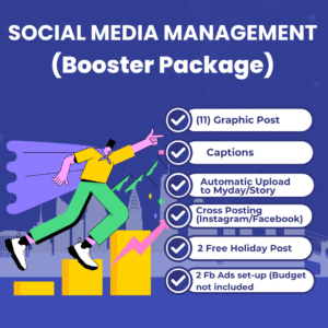 SOCIAL MEDIA MANAGEMENT (BOOSTER PACKAGE)