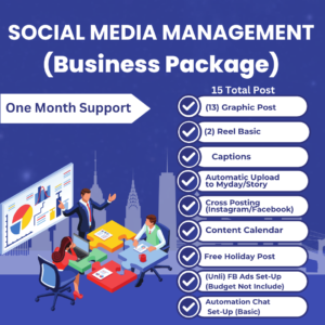 SOCIAL MEDIA MANAGEMENT (BUSINESS PACKAGE)