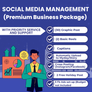 SOCIAL MEDIA MANAGEMENT PREMIUM BUSINESS PACKAGE)