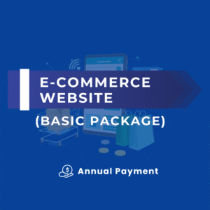 E-COMMERCE WEBSITE (BASIC PACKAGE) (ANNUAL PAYMENT)